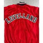 Vintage Russell Athletic Levelland Lobos Satin Varsity Jacket USA Small 80s 90s