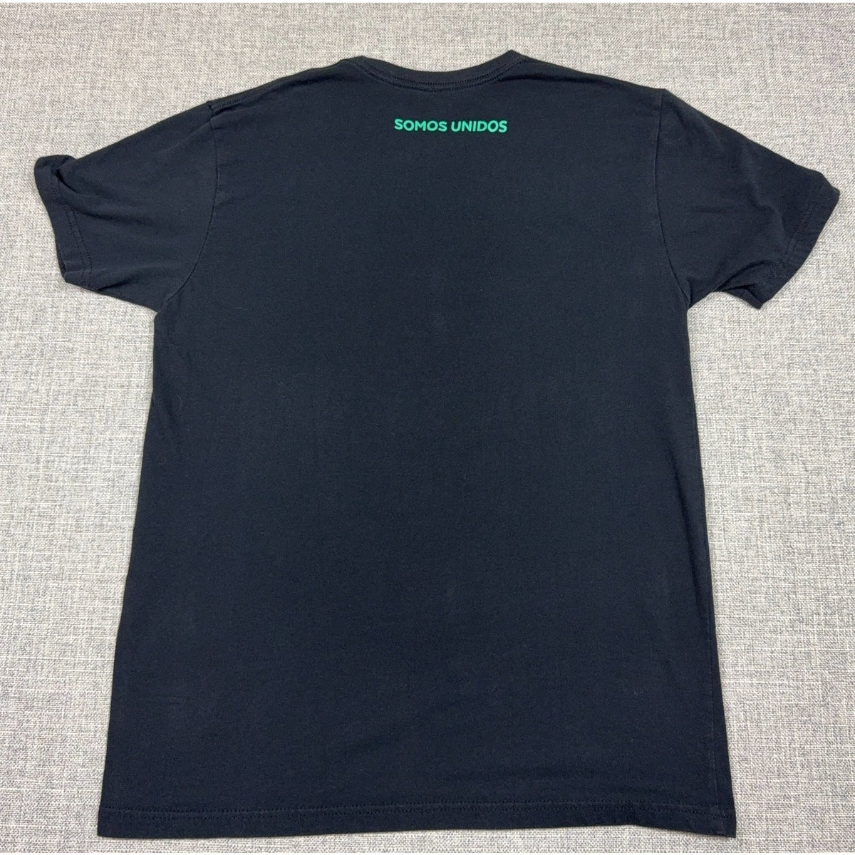 New Mexico United Soccer T Shirt Men L Black Turquoise Somos Unidos USL