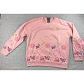 BoxLunch Wicked Glinda Embroidered Pink Crewneck Sweatshirt Women Large