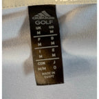 adidas Golf Ultimate Solid Polo Men’s M Light Blue Performance Shirt