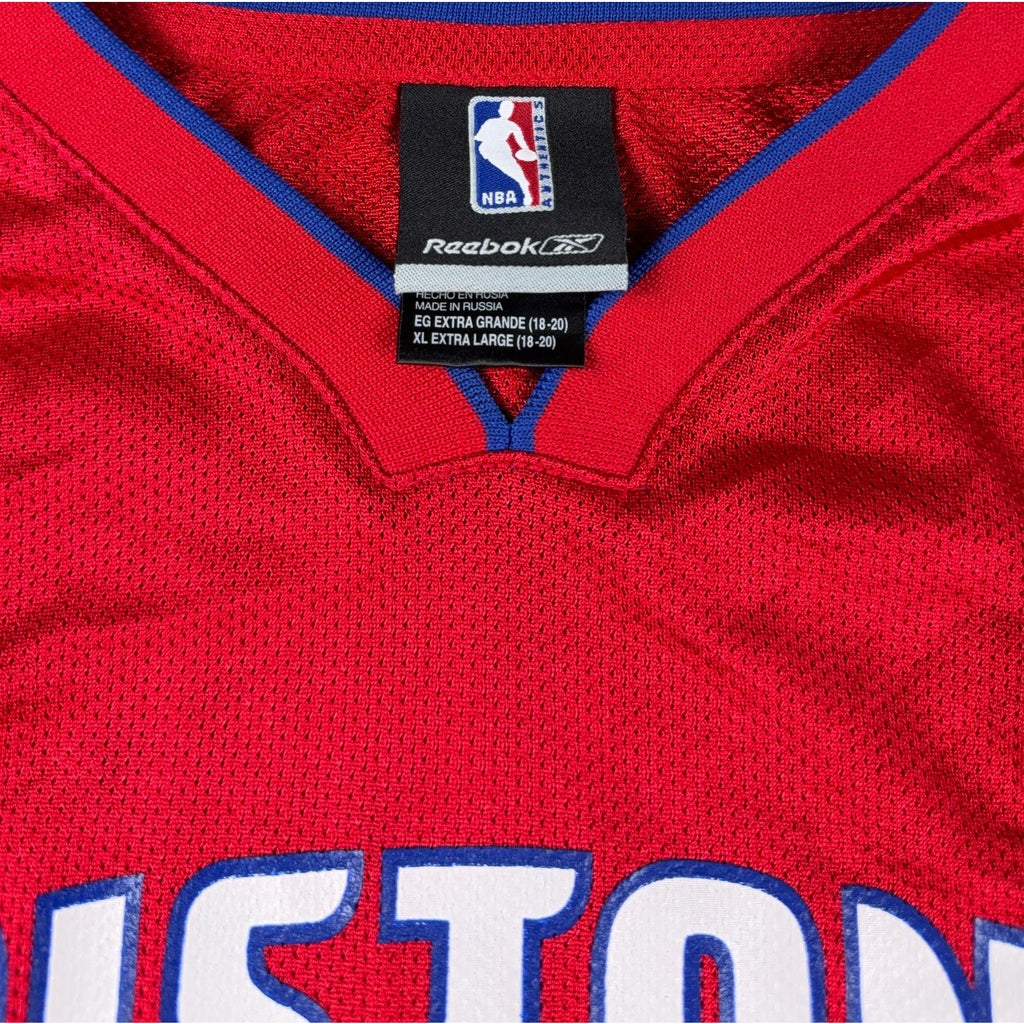 NWT Reebok Rasheed Wallace Detroit Pistons #36 Jersey Mens XL NBA Y2K
