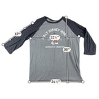 Disney Parks Walt Disney World 1971 Mickey Mouse Raglan Shirt Mens XL Gray