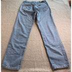 Harley-Davidson MotorClothes Jeans Womens 12 Light Wash Denim Biker Distressed