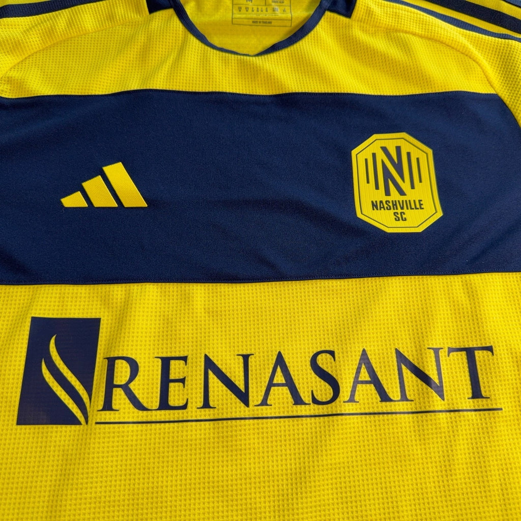 Adidas Nashville SC Authentic Jersey Mens Medium NWT 24/25 Home MLS HZ6210