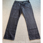 Southpole Jeans Mens 34x32 Black Denim Y2K Streetwear Relaxed Straight Fit 2000s