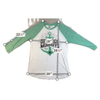 Dropkick Murphys Raglan Baseball Shirt Mens Medium Royal Apparel USA Made Band T