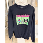 XLARGE Tim Comix 2022 Crewneck Sweatshirt Black Small Japan Streetwear