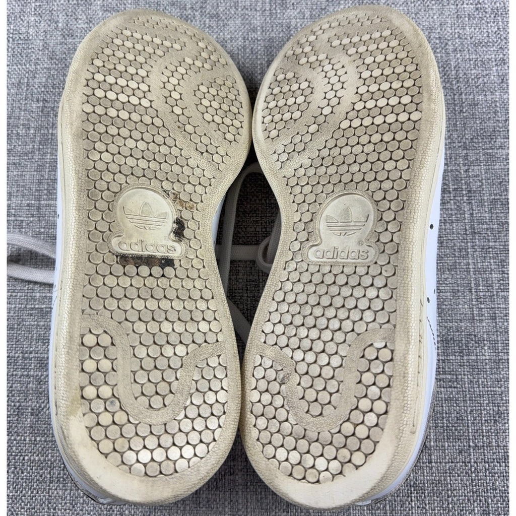 adidas Stan Smith White Zebra Women’s 6 Leather Sneakers B26590 Animal Print
