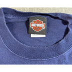Harley Davidson Myrtle Beach T Shirt Men XL Navy Embroidered Logo South Carolina
