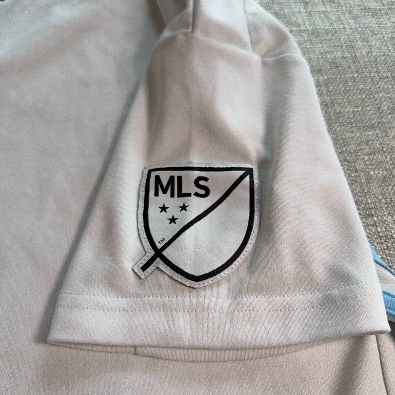 Minnesota United FC Adidas Jersey Mens Small White MLS Target MNUFC Soccer Kit
