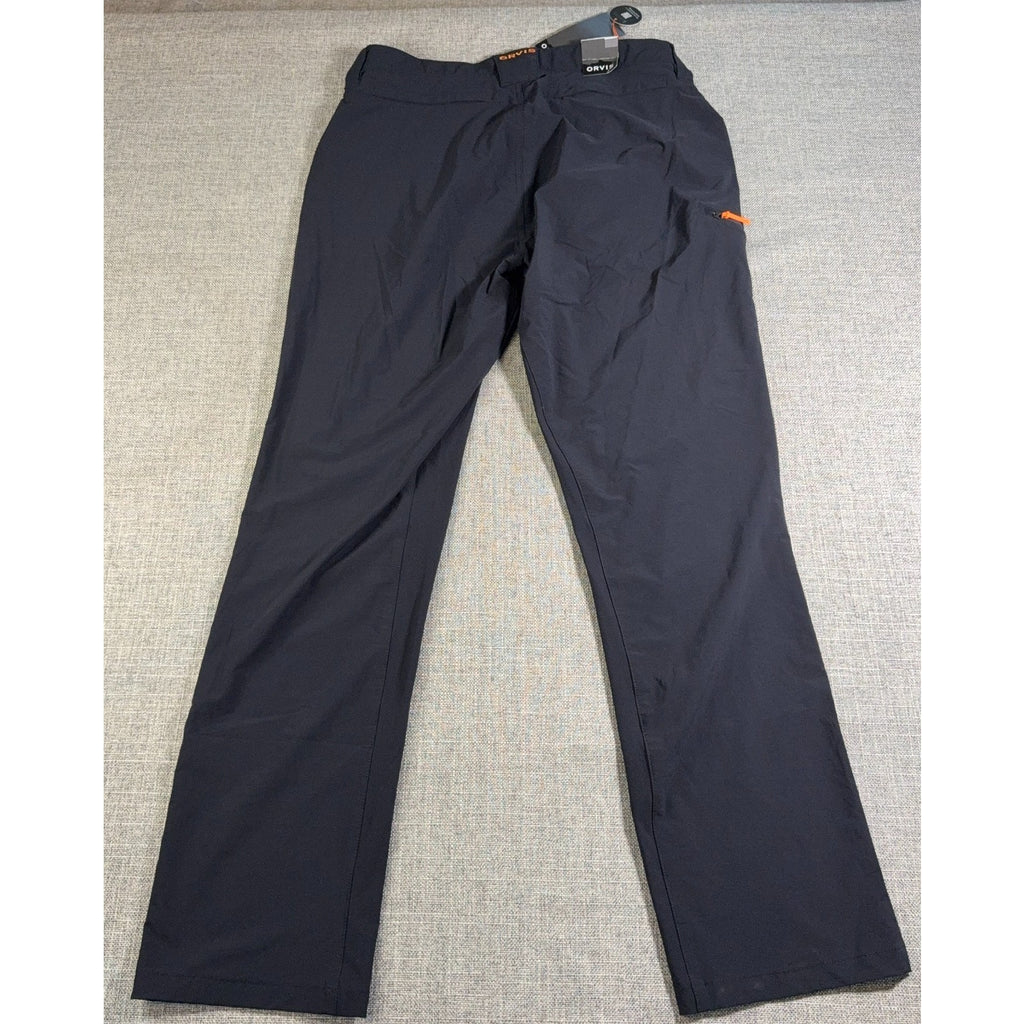 Orvis Men’s Sz 32UPF 50 Outdoor Performance Pants NWT Navy Tech Hiking Fishing