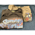 Superdry High Voltage Graphic T Shirt Women’s US 12 EU 44 Snake Skull Roses Tee