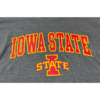 Iowa State Cyclones Long Sleeve T Shirt Mens Large Gray NCAA College Top of Worl