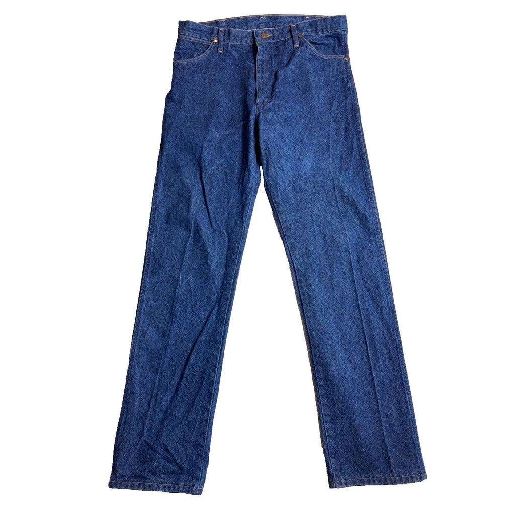 Vintage Wrangler 13MWZ Cowboy Cut Jeans Men's 38x34 USA Made 36x32