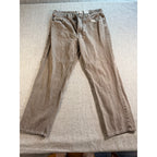 Member's Property Jeans Mens 36x32 Gray Brown Relaxed Straight Y2K Baggy Denim