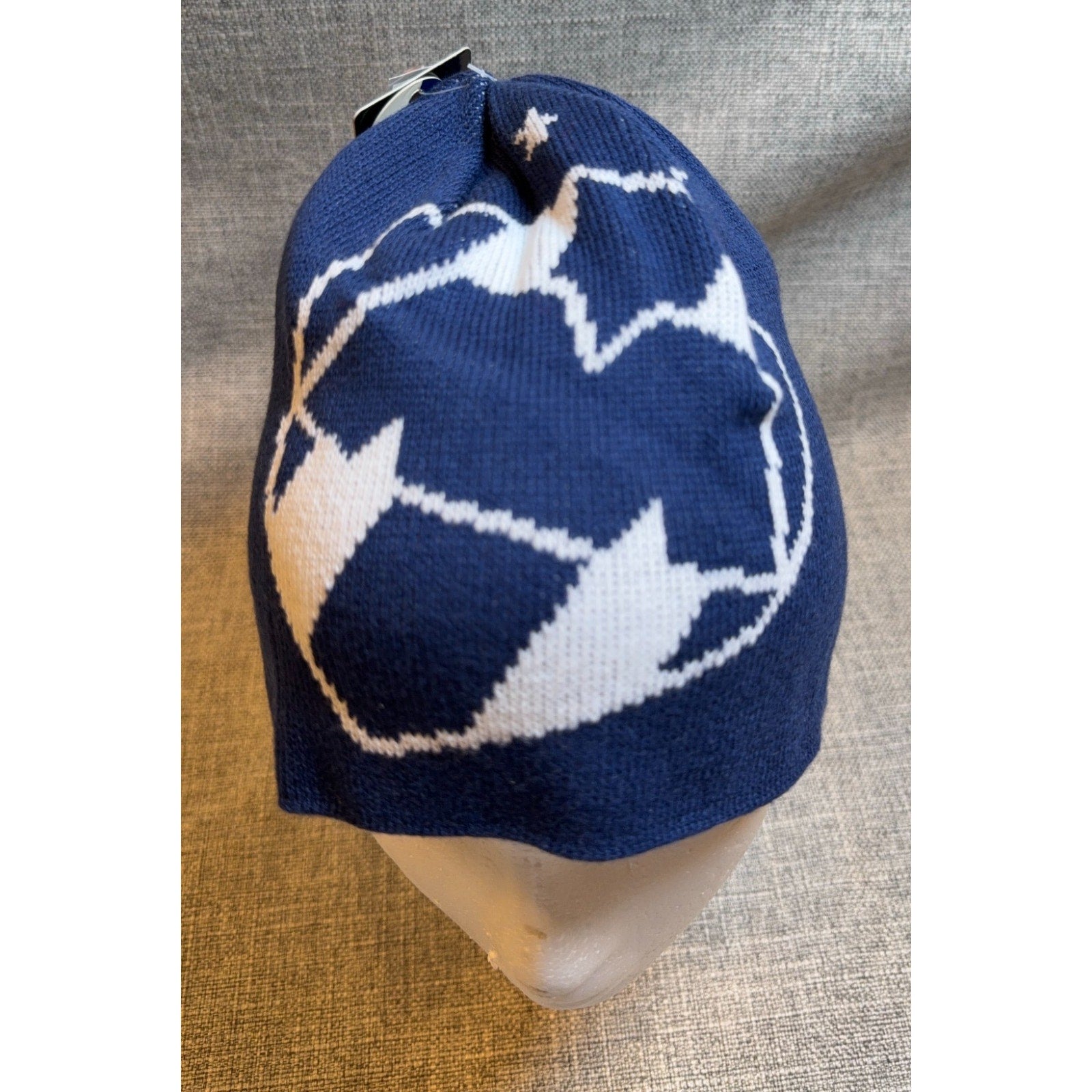 CF Monterrey Rayados Reversible Beanie NWT FMF Liga MX Soccer Knit Hat Blue