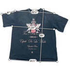 Boneless Voyage 23 Graphic T Shirt Mens L Washed Black Oversized Streetwear