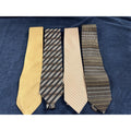 Lot of 4 Men’s Designer Neck Ties Bill Blass Silk Alexander Julian Apt 9