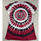 Texas A&M Aggies Tie Dye T Shirt Womens M Maroon Black White NCAA College Tee