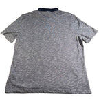 Ted Baker DALMOR Polo Shirt Mens Size 5 XL NWT Gray Navy 100% Cotton