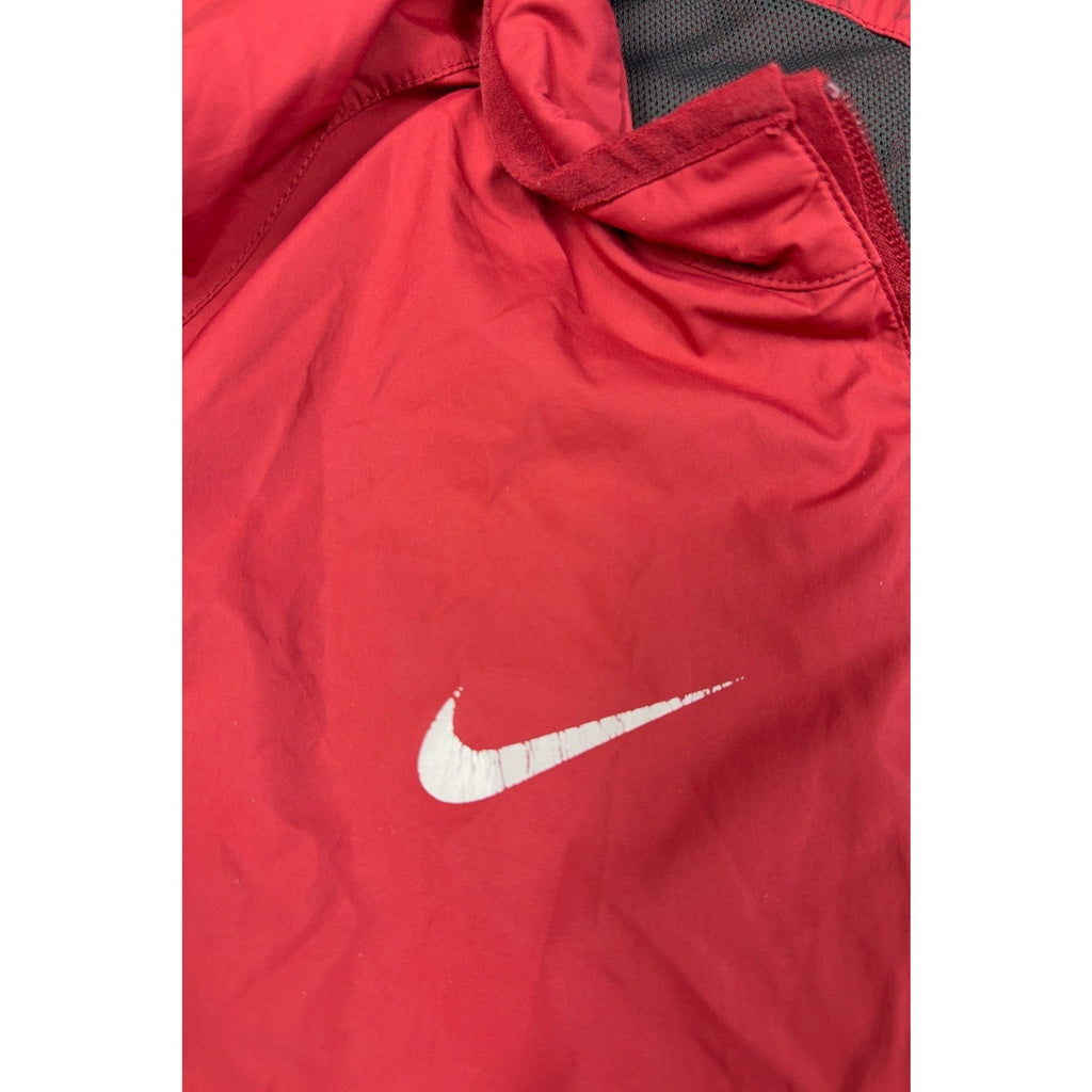 Nike Arkansas Razorbacks Jacket Mens Small Red Full Zip Running NCAA Hog
