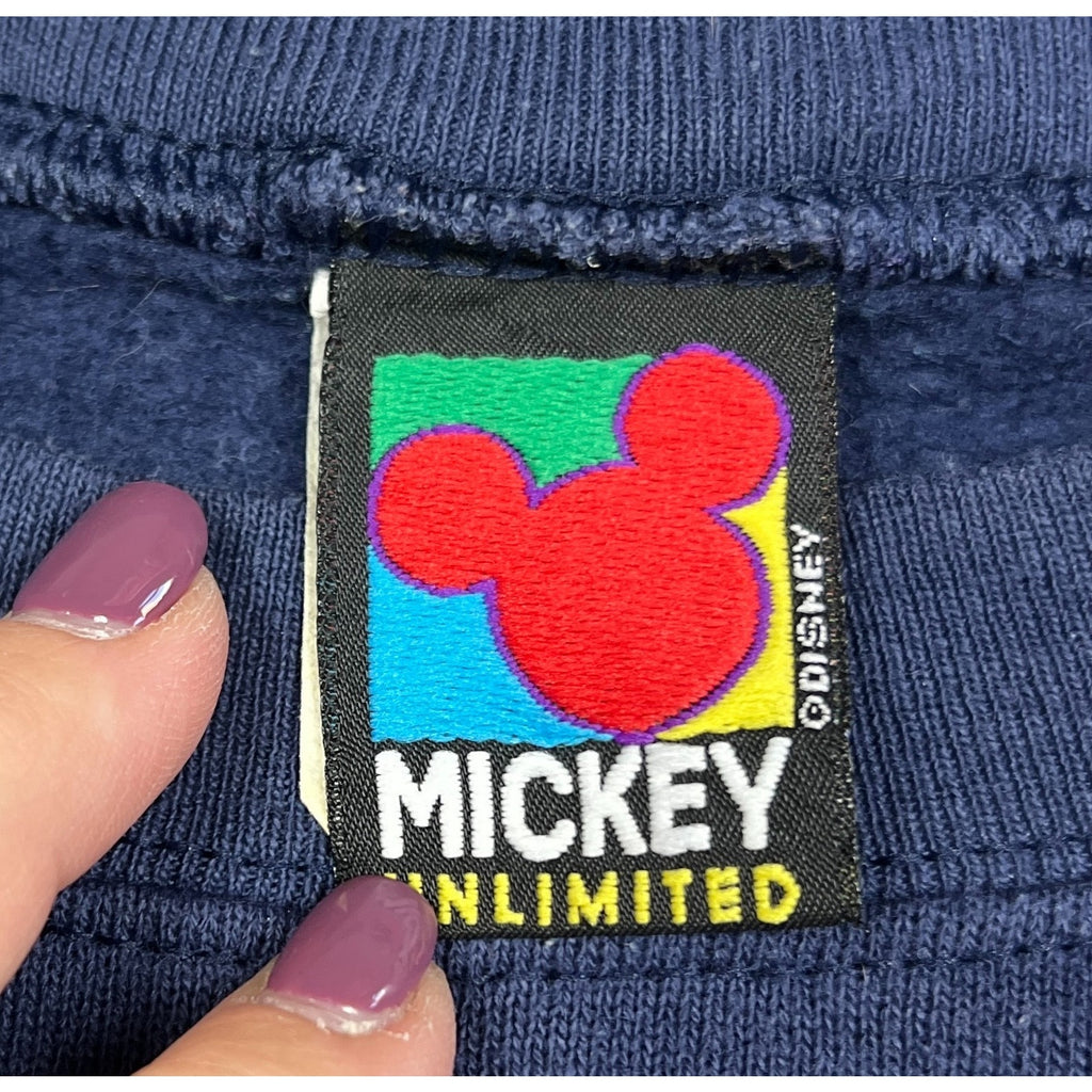 Vintage 90s Oversized Mickey Mouse Sweatshirt
