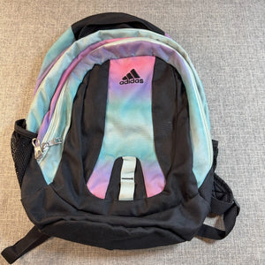 Adidas Pastel Ombre Backpack 18" Multicolor School Laptop Bookbag