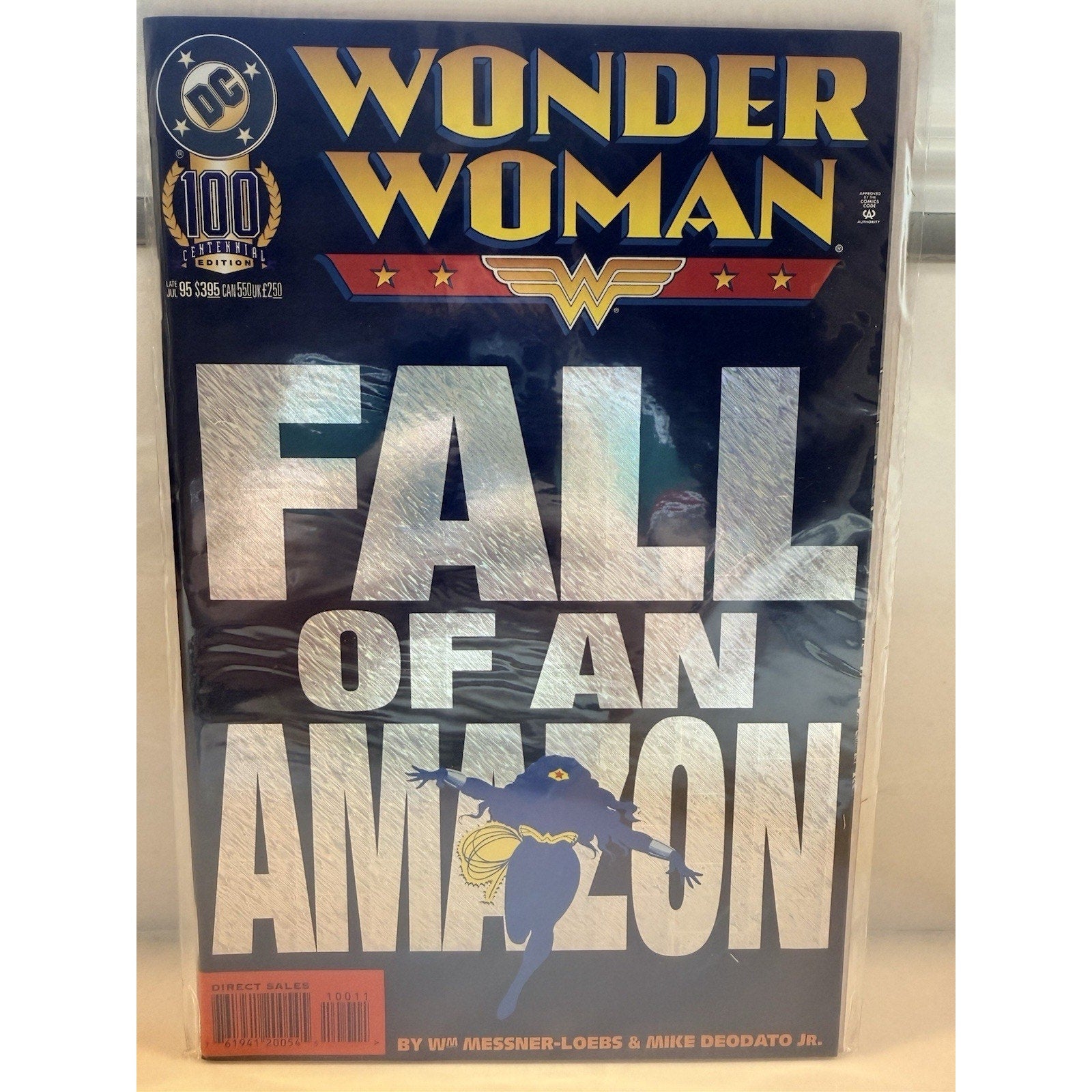 Wonder Woman #100 Hologram + #98–101 Lot (1995 DC Comics)