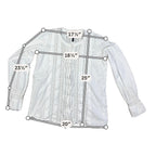 MNG by Mango White Lace Pleated Ruffle Blouse Women's US 10 Long Sleeve