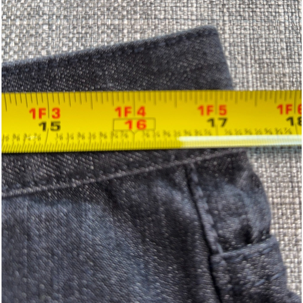 Southpole Jeans Mens 34x32 Black Denim Y2K Streetwear Relaxed Straight Fit 2000s