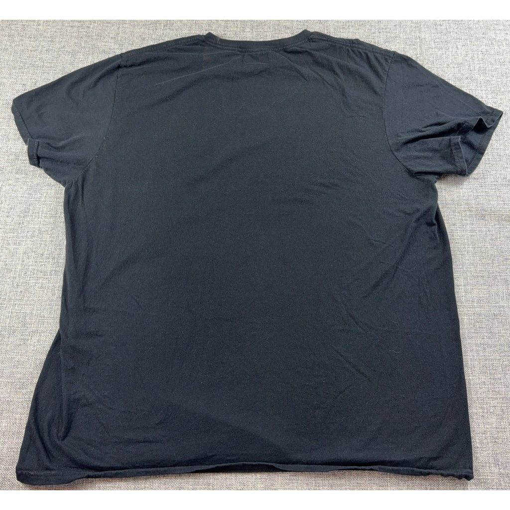 Elvis Presley 1976 United States Tour T Shirt Mens XL Black Graphic Tee 2022