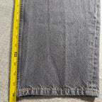 Levis Skateboarding Super Baggy Jeans Mens 30x34 Gray Black Y2K Skater A4298