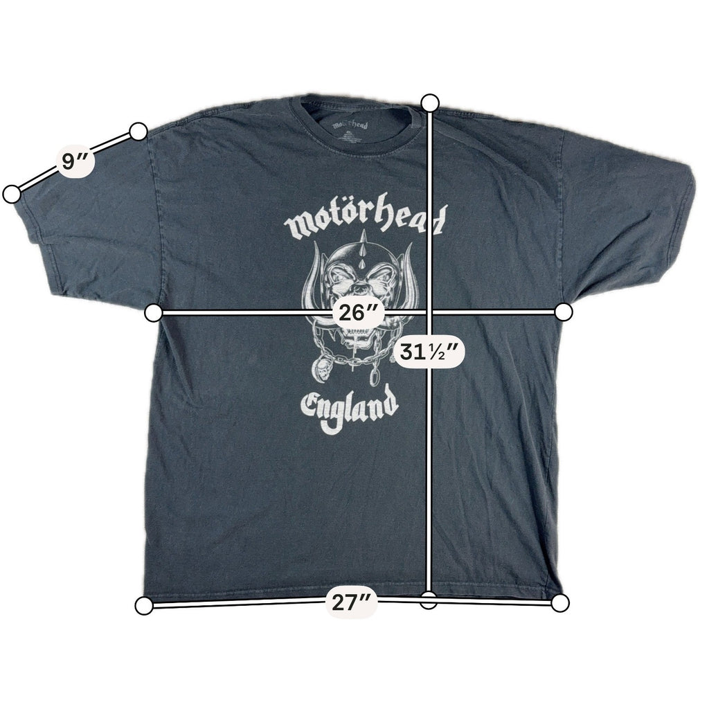 Motorhead England Warpig T Shirt Mens 4XL Everything Louder Black Band Tee
