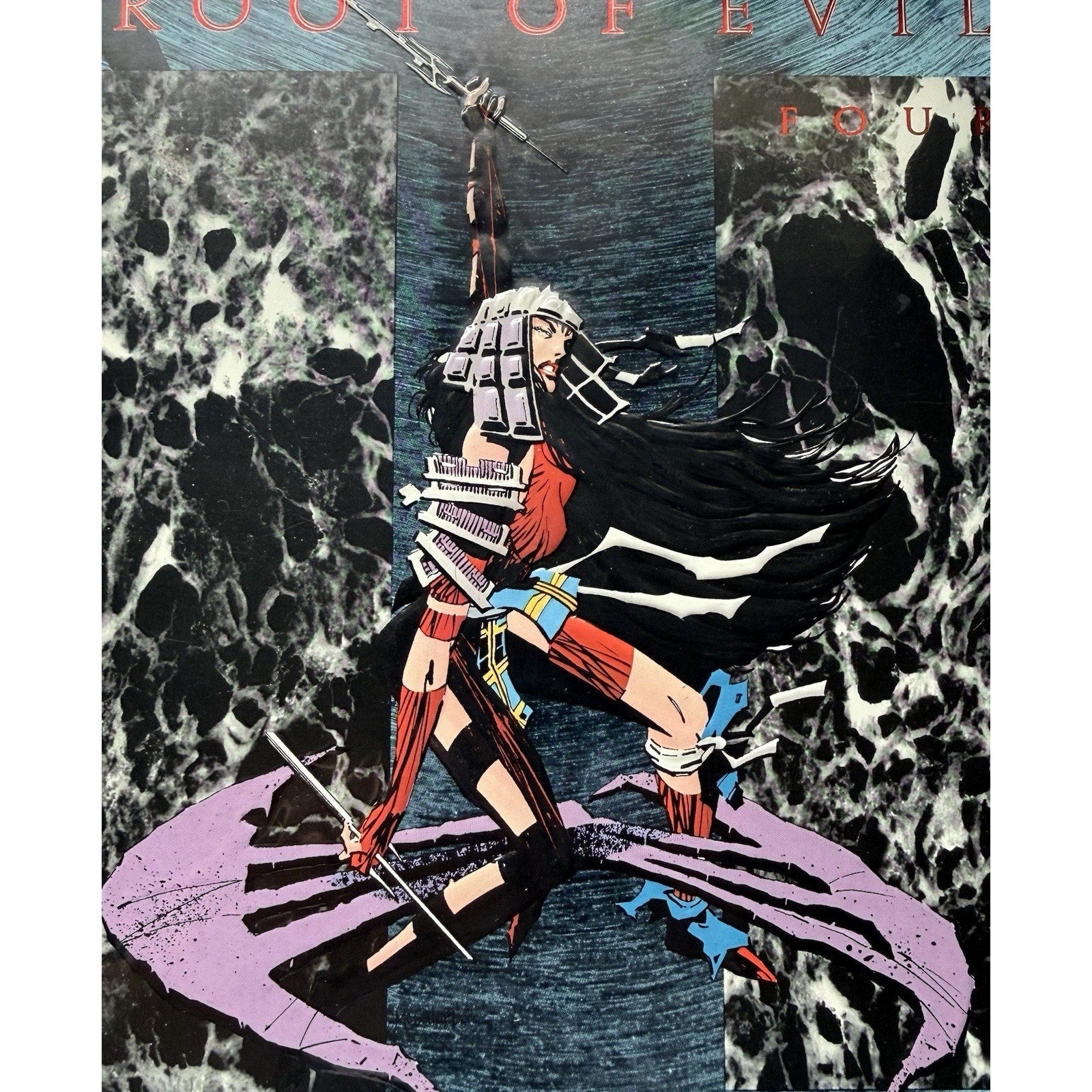 Elektra Root of Evil Comic Lot Marvel Assassin Daredevil Ninja VF/NM 90s Run