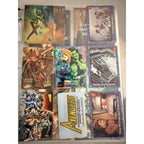 90s Trading Card Lot Marvel Wizard MG Shi Chromium Promos Comic Cards Collection