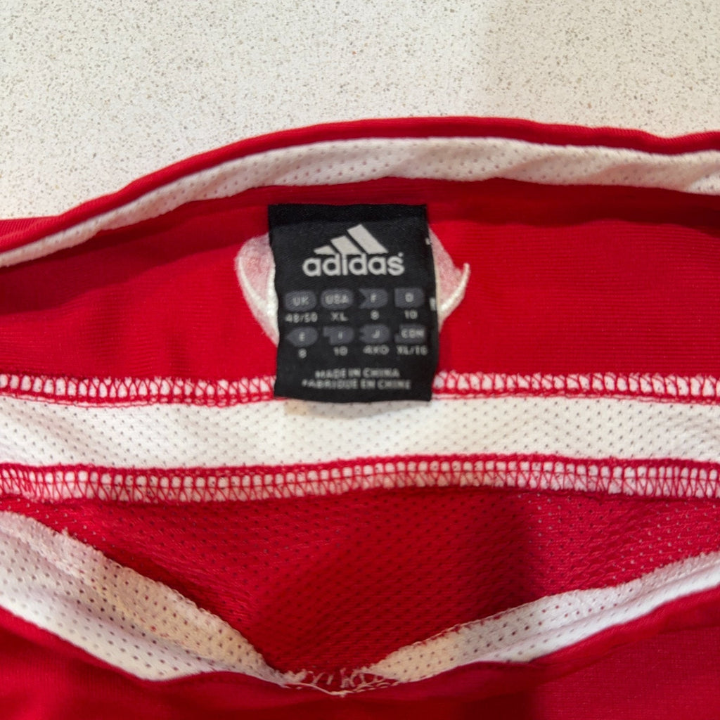 Vintage Ajax Amsterdam Adidas Climacool Training Jersey XL ABN AMRO Red Soccer