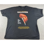John Carpenter Halloween Movie Poster T Shirt 3XL Black Horror Michael Myers