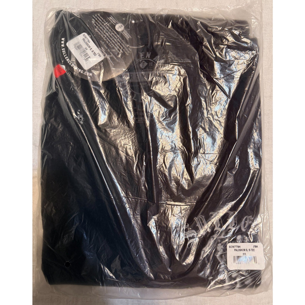 Sullen Art Collective Paloskim T Shirt Mens 2XL Black Skull Chess SCM7794 NWT