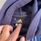 Dallas Mavericks Adidas Hoodie Blue NBA Pullover Sweatshirt No Size Tag Fits S