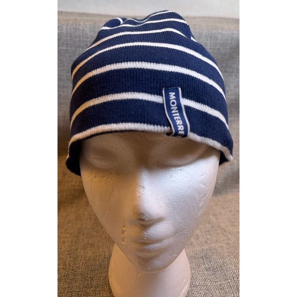 CF Monterrey Rayados Reversible Beanie NWT FMF Liga MX Soccer Knit Hat Blue