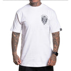 Sullen Dream Angel T-Shirt Men's Large White Tattoo Art Graphic NWT