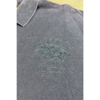 Polo Ralph Lauren Polo Shirt Mens Large Faded Navy RLC 38 Number 3 Rugby