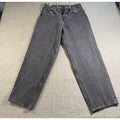Levis Skateboarding Super Baggy Jeans Mens 30x34 Gray Black Y2K Skater A4298