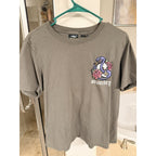 Superdry High Voltage Graphic T Shirt Women’s US 12 EU 44 Snake Skull Roses Tee