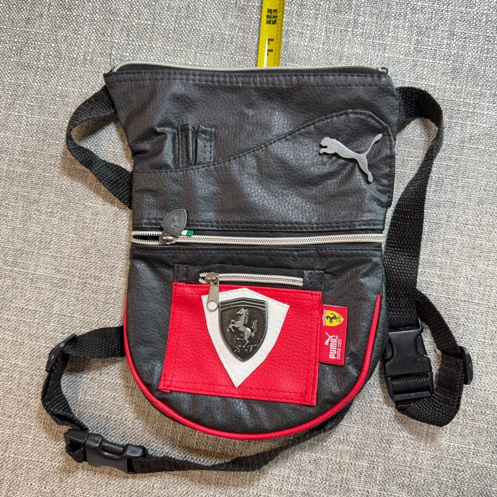 Puma x Ferrari Small Crossbody / Waist Pouch Y2K