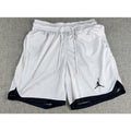 Nike Jordan Dri-FIT Mesh Basketball Shorts Men Small White Black Jumpman