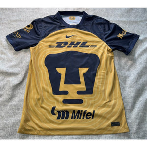 Nike Pumas UNAM 2022/23 Away Jersey Men M Gold Navy Liga MX DJ7683-711 Category