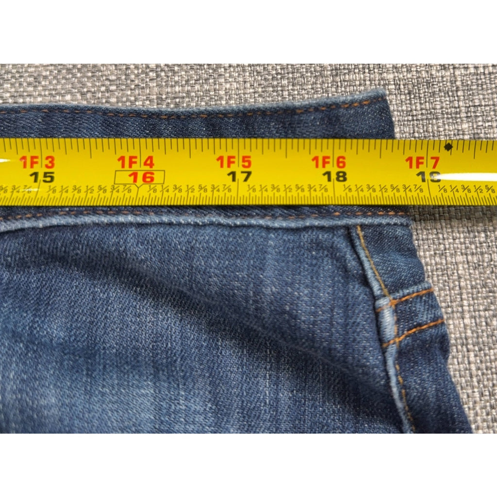 AG Adriano Goldschmied Protege Jeans Men 38x34 Straight Leg USA Distressed