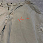 Marc Ecko Cut Sew Cargo Shorts Mens 32 Khaki Y2K Skater Baggy Utility Streetwear