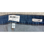 William Rast Perfect Skinny Jeans Womens 14 Floral Rose Print Justin Timberlake